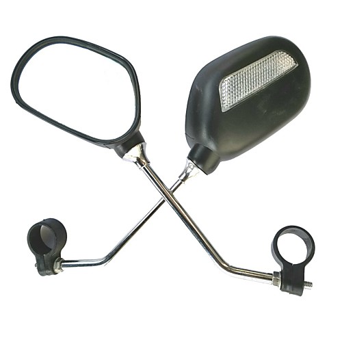 

Bike Mirror Rear View Mirror Handlebar Bike Rear View Mirror Adjustable Durable Easy to Install Cycling Bicycle motorcycle Bike Mix Black 2 pcs Road Bike Mountain Bike MTB