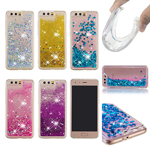 

Case For Huawei Huawei Honor 10 / Honor 9 / Huawei Honor 9 Lite Flowing Liquid / Glitter Shine Back Cover Glitter Shine Soft TPU