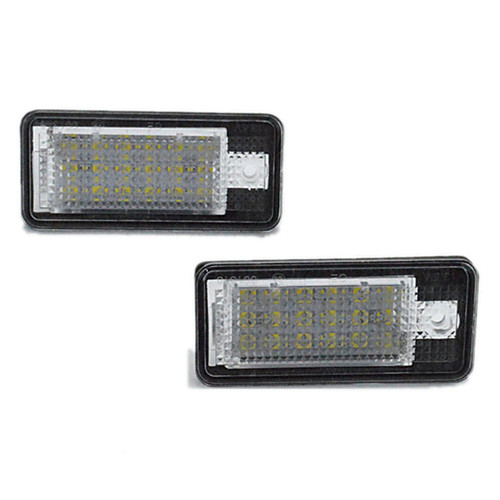 

2pcs/set Led License Number Plate Light Lamp for Audi A3/A4/A6/A8/RS4/RS6