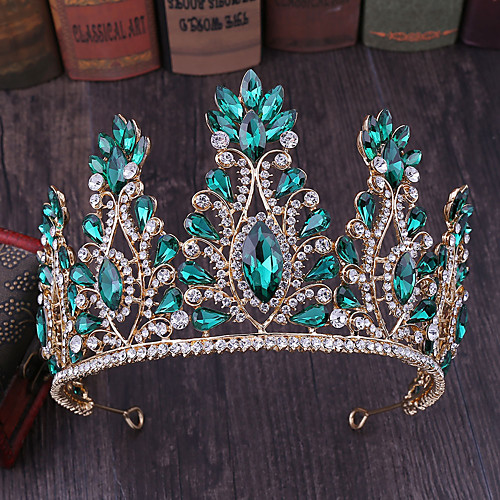 

Alloy Tiaras / Headdress / Headpiece with Sparkling Glitter / Glitter 1pc Wedding Headpiece