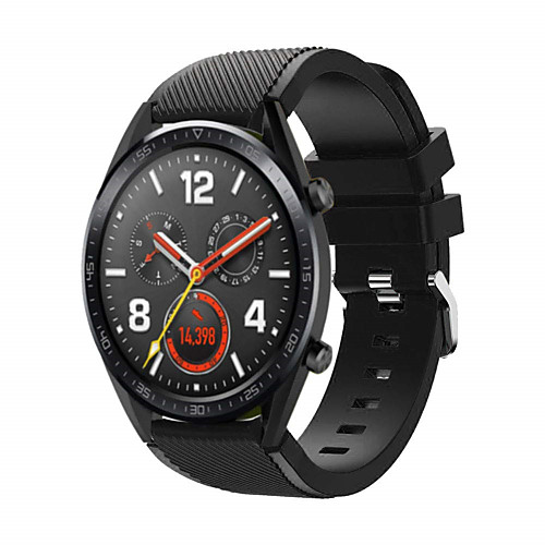 

Watch Band for Huawei Watch GT Huawei Watch 2 Classic Band 22mm Quick Release Silicone Replacement Strap for Gear S3 Pebble Time Moto 360 LG G Watch Ticwatch Pro Asus Vivowatch Zenwatch 2
