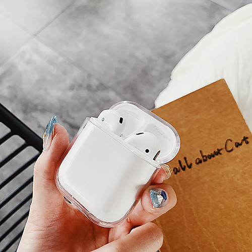 

Case For AirPods Dustproof / Transparent Headphone Case Hard