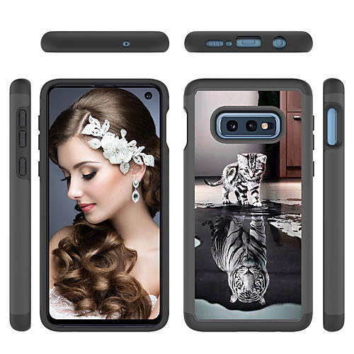 

Case For Samsung Galaxy S9 / S9 Plus / S8 Plus Pattern Back Cover Cat Hard PC