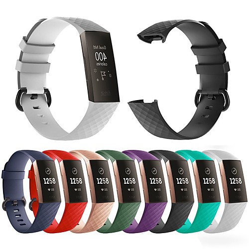 

Watch Band for Fitbit Charge 3 Fitbit Sport Band Silicone Wrist Strap