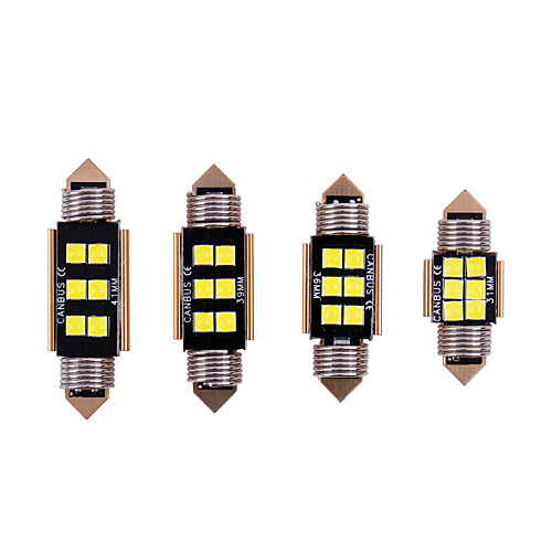 

10PCS car c5w led 31 36 39 41mm interior Light 3030 Chips LED Festoon Bulb Car Dome Canbus No Error Auto Interior Reading Lamp