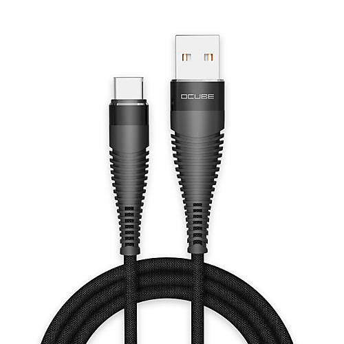 

OCUBE 5V 2A USB Type-C Charge and Data Transferring Cable for Huawei Samsung Xiaomi Etc.