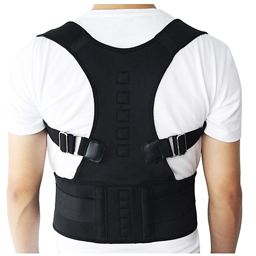 

Back Support / Lumbar Support Belt Shoulder Brace / Shoulder Support Posture Corrector for Gym Workout Running Easy to Carry Muscle support Elasticity For Outdoor Sporting Unisex Straw 1 Piece Indoor