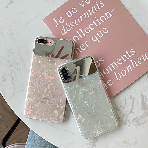 

Case For Apple iPhone XS / iPhone XR / iPhone XS Max Ultra-thin / Pattern Back Cover Word / Phrase / Marble Silica Gel