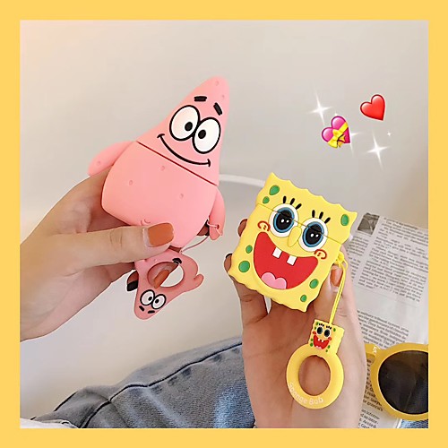 

AirPods Case Cool Pattern Shockproof Protective Cartoon Cover Portable For AirPods1 & AirPods2 (AirPods Charging Case Not Included)