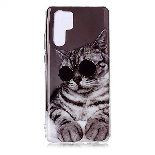 

Case For Huawei Huawei P20 lite / Huawei P30 / Huawei P30 Pro IMD / Pattern Back Cover Cat TPU