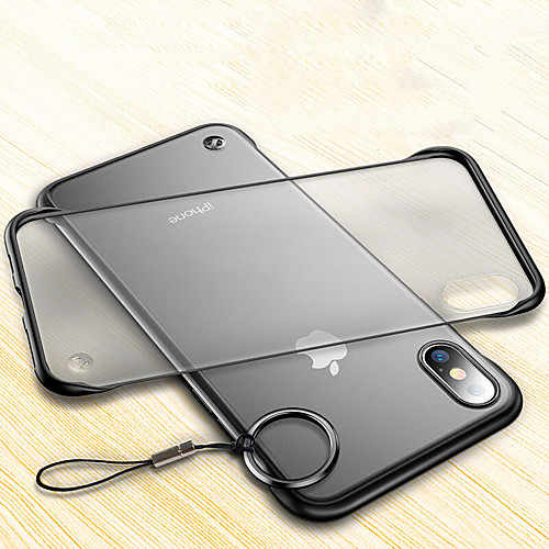 

Phone Case For Apple Back Cover iPhone 11 Pro Max SE 2020 X XR XS Max 8 7 6 Ultra-thin Transparent Solid Color Hard PC