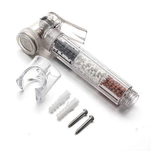 

Filtered Toilet Handheld Shattaf Bidet Sprayer Shower Head with Stainless Steel Plated Accessories Muslim Shower With Bracket