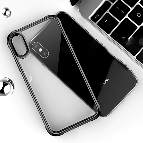 

Case For Apple iPhone XS / iPhone XR / iPhone XS Max Transparent Back Cover Transparent Hard Acrylic