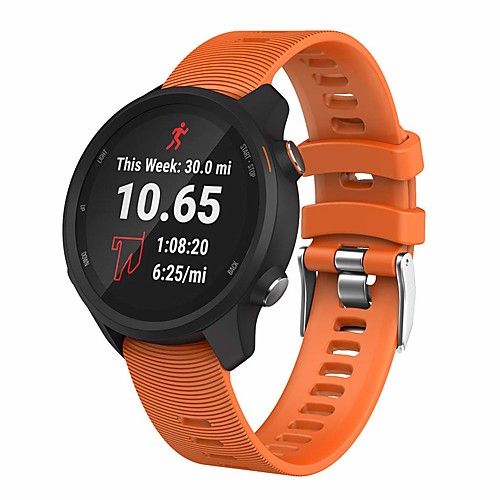 

Smartwatch Band for Forerunner 245 / 645 / Vivosmart 3 Music Garmin Sport Band Fashion Soft Silicone Wrist Strap