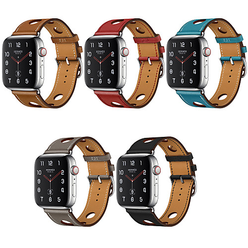 

Watch Band for Apple Watch Series 5/4/3/2/1 Apple Classic Buckle Genuine Leather Wrist Strap