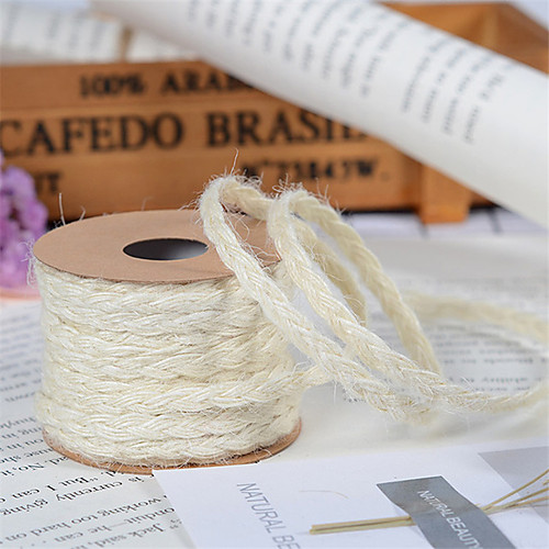 

2018 New 5 Meters 0.5CM Jute Ribbon Roll Burlap Fabric For Wedding Decoration Flower Wrapping Burlap Ribbon Hessian DIY Supply