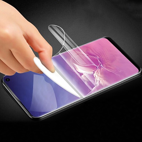 

Case For S10 Plus S10 E For Samsung Galaxy S9 S10 S9 Plus S8 S8 Plus S10 Plus S10 E Full Cover Screen Protector Silicone TPU Film Hydrogel Sticker