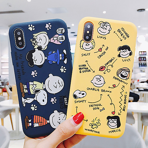 

Case For Apple iPhone XS / iPhone XR / iPhone XS Max Dustproof / Pattern Back Cover Cartoon TPU