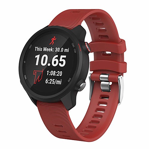 

Smartwatch Band for Forerunner 245 Music / 645 Music / Vivosmart 3 Garmin Sport Band Fashion Soft Silicone Wrist Strap