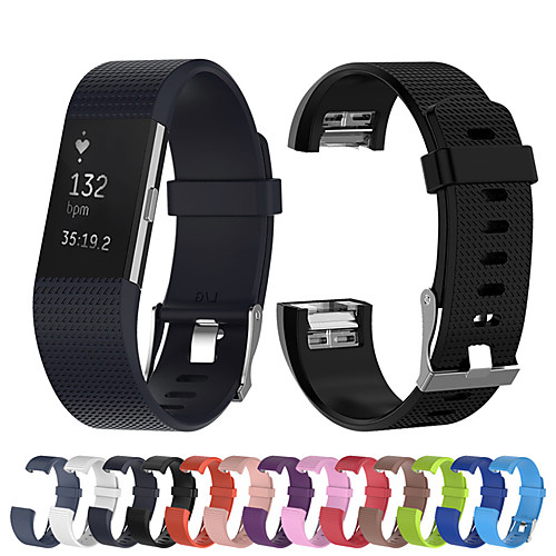 

Watch Band for Fitbit Charge 2 Fitbit Sport Band Silicone Wrist Strap