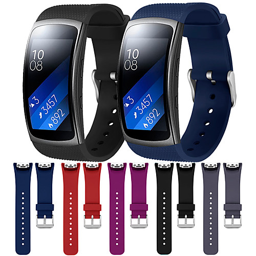 

Watch Band For Samsung Gear Fit 2 / Gear Fit 2 Pro Samsung Galaxy Modern Buckle / Classic Buckle / Sport Band Silicone Wrist Strap