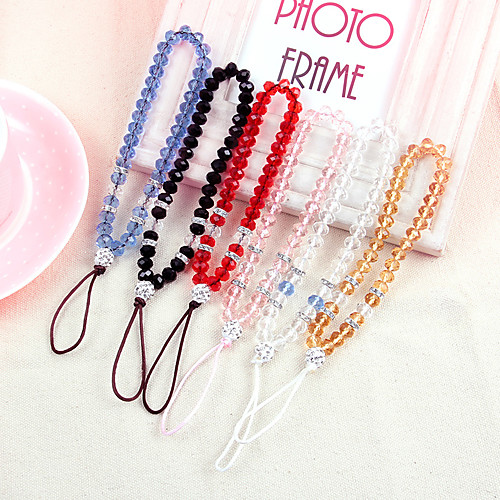 

Lanyard StrapCrystal Neck Strap for Cellphones Phone Cases Cameras KeysCrystal Cellphone Necklaces