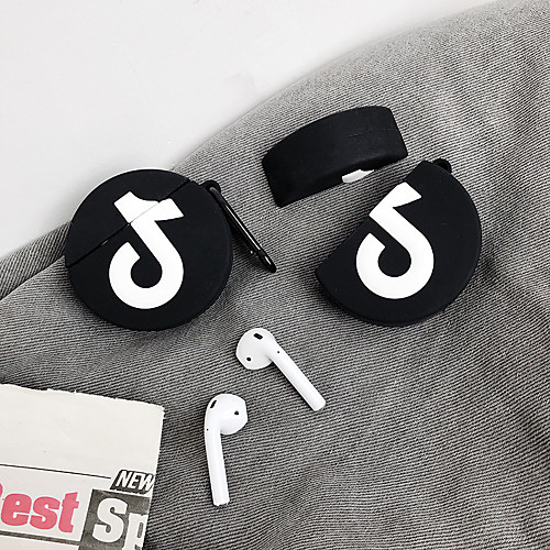 

Case For AirPods Cute / Dustproof / Cool Headphone Case Soft