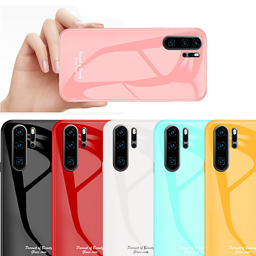 

Tempered Glass Phone Case for Huawei P30 Pro / P30 / P30 Lite Protective Mobile Phone Cover Cases for Huawei P20 Pro / P20 Lite / P20