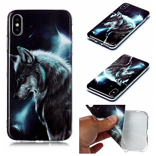 

Case For Apple iPhone XS iPhone XS Max Phone Case TPU Material IMD Painted Phone Case for iPhone XR X 7 Plus 8 Plus 7 8 6 Plus 6s Plus 6 6s 5 5s SE