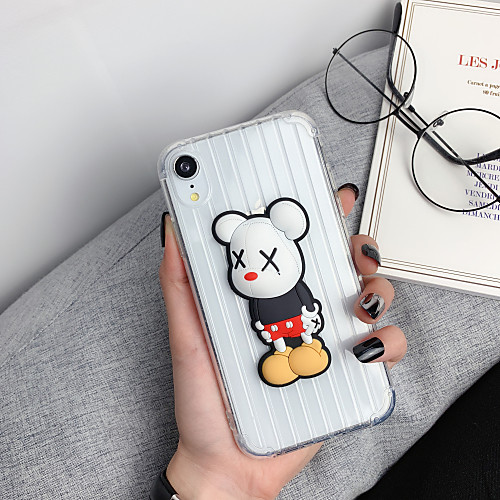 

Case For Apple iPhone XS / iPhone XR / iPhone XS Max Mirror / Ultra-thin Back Cover Animal / Cartoon TPU