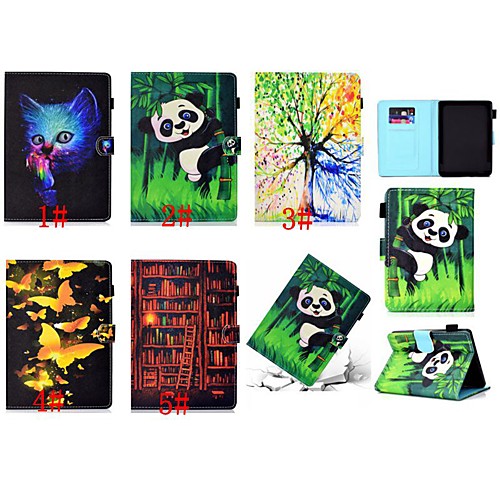 

Case For KOBO kobo clara HD Card Holder / Shockproof / with Stand Full Body Cases Cat / Butterfly / Panda Hard PU Leather