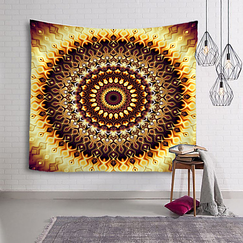 

Mandala Bohemian Wall Tapestry Art Decor Blanket Curtain Hanging Home Bedroom Living Room Dorm Decoration Boho Hippie Psychedelic Floral Flower Lotus Indian