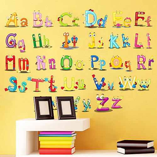 

Animals / Characters Wall Stickers Plane Wall Stickers / Words & Quotes Wall Stickers Decorative Wall Stickers, PVC Home Decoration Wall Decal Wall Decoration 1pc / Removable