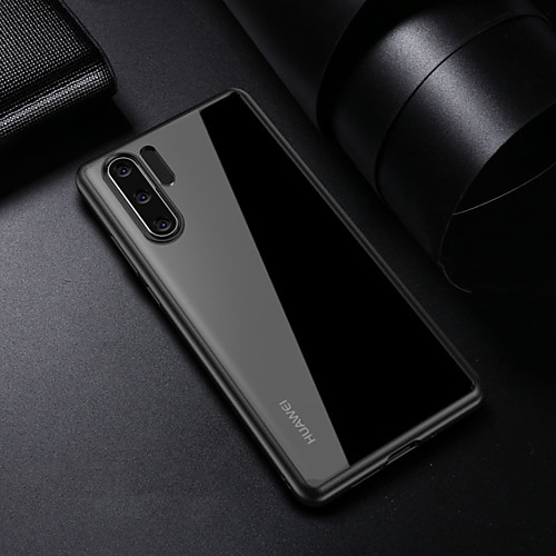 

Case For Huawei Huawei P30 / Huawei P30 Lite Transparent / Shockproof Back Cover Solid Colored Hard PC for Huawei P30 / Huawei P30 Pro / Huawei P30 Lite