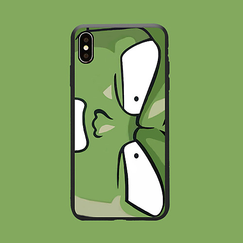 

Case For Apple iPhone XS Max / iPhone 8 Plus Shockproof Back Cover Cartoon Soft TPU for iPhone 7 / 7 Plus / 8 / 6 /6 Plus / XR / X / XS