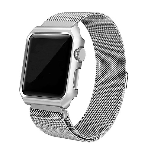 

Stainless Steel Strap Fine Mesh 0.4 Line Milan Metal Mesh With Buckle For Apple Apple Watch 4 Series 5/4/3/2/1 Generation