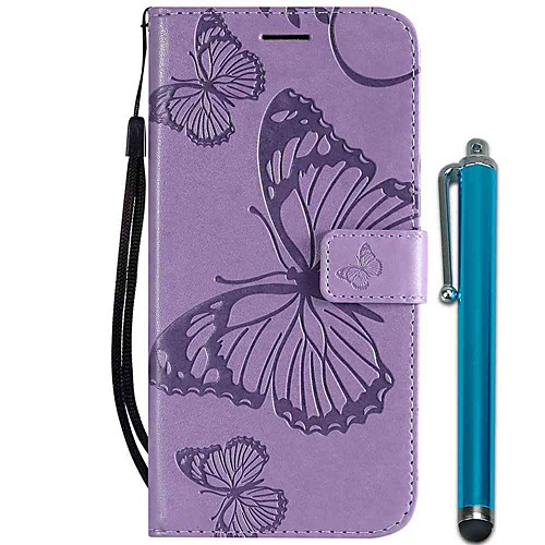 

Case For Samsung Galaxy S9 / S9 Plus / S8 Plus Wallet / Card Holder / with Stand Full Body Cases Solid Colored PU Leather / TPU