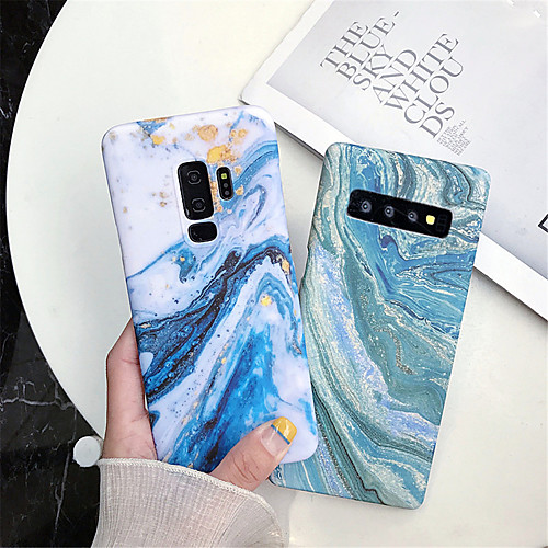 

Case For Samsung Galaxy S9 / S9 Plus / S8 Plus IMD / Pattern Back Cover Marble Hard PC