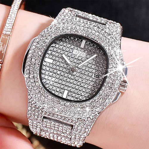 

Women's Quartz Watches Analog Quartz Modern Style Stylish Luxury Water Resistant / Waterproof Casual Watch Imitation Diamond / One Year / Stainless Steel