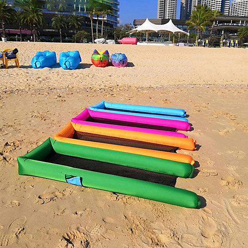 

Inflatable Sofa Sleep lounger Outdoor Waterproof Portable Foldable Inflatable Terylene 25070 cm Beach Camping Traveling Spring Summer Blue Rough Black Royal Blue