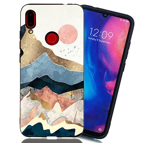 

Case For Xiaomi Xiaomi Redmi Note 6 / Xiaomi Redmi Note 7 / Xiaomi Redmi Note 7 Pro Shockproof / Frosted / Pattern Back Cover Scenery TPU