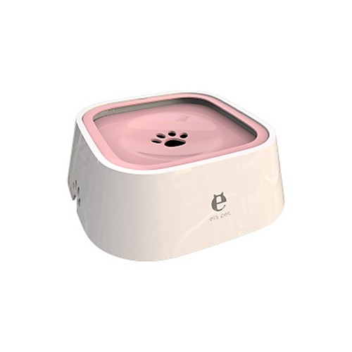 

Dog Feeders 5 L ABSPC Washable Casual / Daily Footprint / Paw White Blue Pink Bowls & Feeding