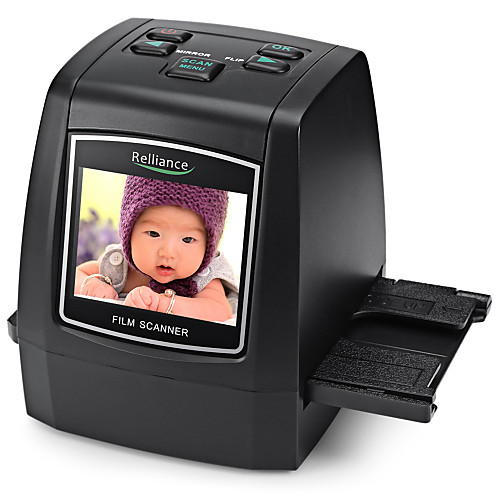 

Film Scanner 135mm/ 126mm/ 110mm/ 8mm High-resolution Negative Film Slide Scanner Converter USB MSDC EU plug