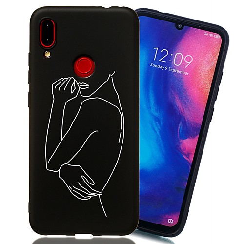 

Case For Xiaomi Xiaomi Redmi Note 6 / Xiaomi Redmi Note 7 / Xiaomi Redmi Note 7 Pro Shockproof / Frosted / Pattern Back Cover Tile TPU