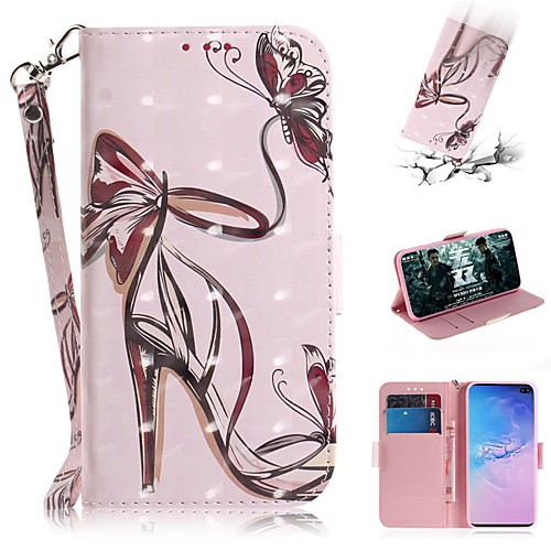 

Case For Samsung Galaxy S9 / S9 Plus / S8 Plus Wallet / Card Holder / Shockproof Full Body Cases Cartoon PU Leather