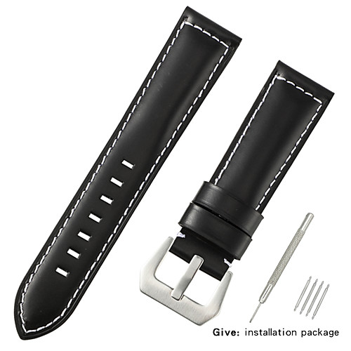 

Genuine Leather / Calf Hair Watch Band Black / Blue / Brown 20cm / 7.9 Inches 2.2cm / 0.9 Inches / 2.4cm / 0.94 Inches / 2.6cm / 1.02 Inches
