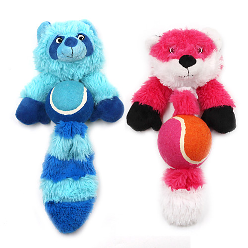 

Plush Toy Squeaking Toy Teeth Cleaning Toy Interactive Cat Toys Fun Cat Toys Dog 1pc Pet Friendly Animals Plush Gift Pet Toy Pet Play