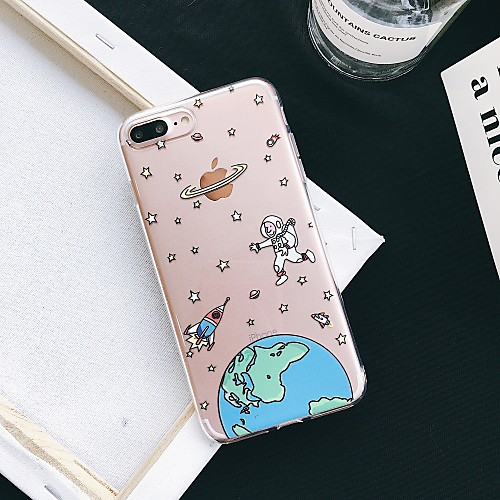 

Case For Apple iPhone XS / iPhone XR / iPhone XS Max Shockproof / Dustproof / Transparent Back Cover Transparent / Cartoon TPU
