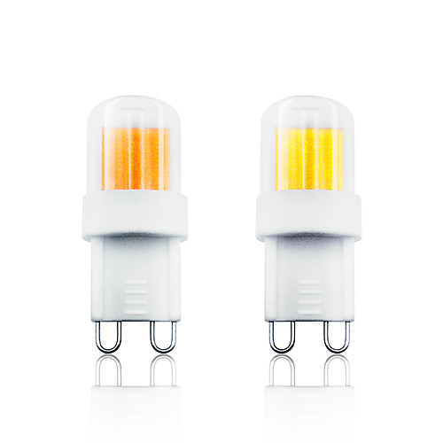 

2pcs 4 W LED Bi-pin Lights 300 lm G9 1 LED Beads COB Warm White White 110-130 V 200-240 V
