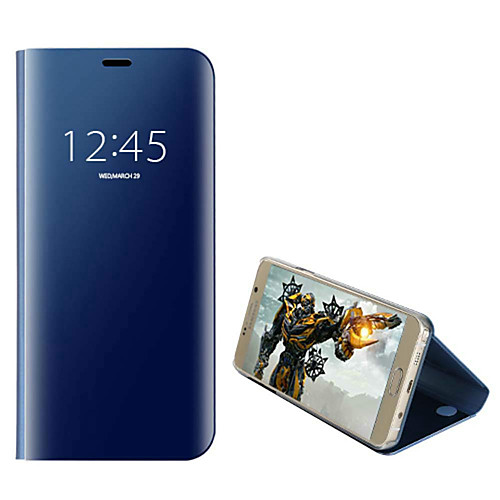 

Case For Samsung Galaxy Note 9 / Note 5 / Note 4 Plating / Flip / Auto Sleep / Wake Up Full Body Cases Solid Colored Hard PC
